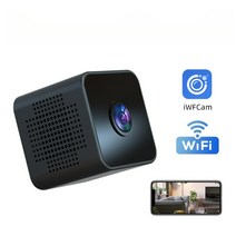소형 고화질 무선 카메라 스마트 홈 보안 WiFi 가정용, FREE