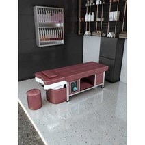 물리치료 물침대 한의원 경락 왁싱 테라피 왁싱 샴푸, 오렌지 + 세라믹 세면대 + 훈증