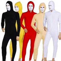 D (쫄쫄이의상세트) 할로윈 파티 의상 행사 장기자랑, 그린