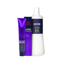 웰라 콜레스톤 퍼펙트 리치 염색약 산화제 포함 80g, 88/81 플래티넘, 1개