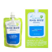 비타아미노 마시는 포도당 100ml 10포 에너지충전 비타민함유 먹는포도당 혼합음료 VITA AMINO