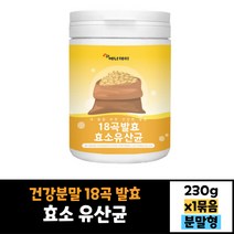 에너데이 18곡 발효 효소 유산균 230g 건강분말 가루
