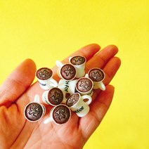 미니어처 음식 생신상 찐고구마 상차림 미니를사랑하는사람들새로운 ~ 10 pcs 키티 커피 컵/인형 집/미니어, 07 10 Latte