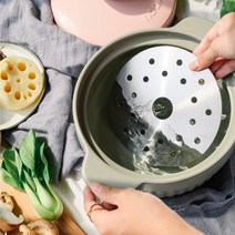 세라믹 클리너 뜸을 끓인 돌솥 스텐 자기 전도성 인덕션매트, T04-지름 16 5CM적용한 유리냄비 뚝배기