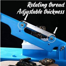 가정용육절기 고기절단기 냉장 정육 기계 업소용1pcs 가정용 수동 고기 슬라이서 냉동 소시지 쇠고기 램프 커터 야채 커터 주방 도구, 없음