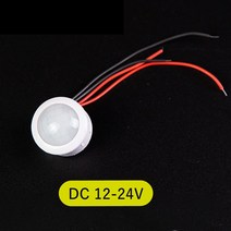 조명 LED PIR 인체 적외선 감지기 모션 센서 스위치 홈 AC110-240V DC 12V 24V 품질 제품, [02] DC 12 24V