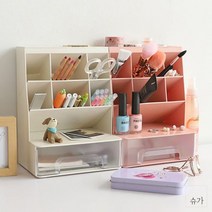 사무실 오피스 문구 용품 데스크 분할수납 오거나이저 (4color), 블루