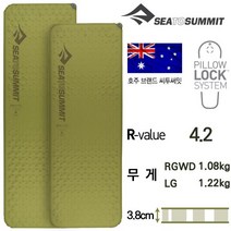 [안전발전소] SEATOSUMMIT 씨투써밋 캠프 매트 SI RT 자충 매트리스, 캠프 매트 SI RE WD RT