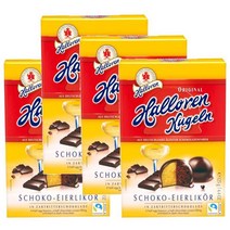 할로렌 오리지널 볼 다크 초콜릿 크림 에그노그 스위트 125g 4팩