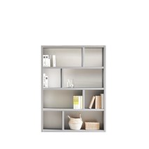 생각나무 직잭 1200-4단 오픈형 책장 책꽂이 국내생산, 그레이