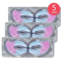 아이크림 보톡스 다크써클 크림 히알루론산 마이크로니들 팩트 에센스 모이스춰라이징 안티 링클 이마 파인 라인 서클 콜라겐 마스크 젤, 5페어 k287