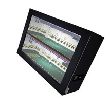 레고 토미카 피규어 아크릴 장식장 1:64 차고 진열장 장식품 아크릴 커버 자동차 모델 사무실 책상용, 03 green