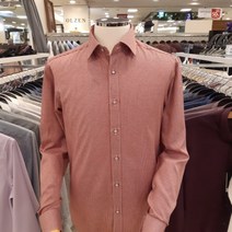 란체티 미니 체크 !!! 레드 슬림 셔츠 LRF9922RE