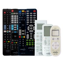 어반일렉트로닉스 TV 냉 난방 에어컨 만능리모컨 삼성 LG BTV KT U플러스 셋톱박스 호환리모컨, UER-T05_삼성LG_TV리모컨