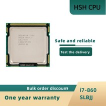 조립식 컴퓨터 2인용 모던인텔 코어 i7-860 i7 860 2.8 GHz 쿼드 코어 CPU 프로세서 8M 95W LGA 1156 연락, 한개옵션0
