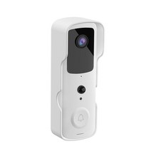 현관cctv 감사카메라 반려동물 cctv 무인카메라 tuya, 하얀
