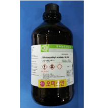 오피스안 (kor) Ethylene glycol monobutyl ether acetate 99%에틸렌글리콜모노부틸에테르아세테이트 2-부톡시에틸아세테이트 DAE-GR(1L) 시약