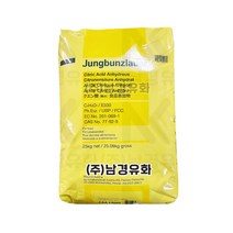 구연산25kg 오스트리아무수 구연산 식품첨가물등급 대용량