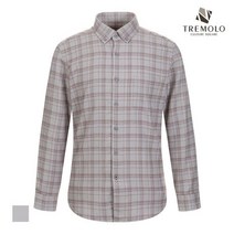 트레몰로 사각패턴 디자인 셔츠 TRNNLVWA301