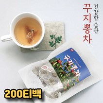 꾸지뽕 꾸지뽕차 티백 꾸지뽕잎차 꾸찌뽕차 구찌뽕차 구지뽕차, 200개, 1g
