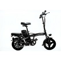 최신형 케이 크로스 48V 400W 접이식 전기자전거, 블랙, 관부가세포함, 25Ah/1200Wh/60~100Km파스/40-70km