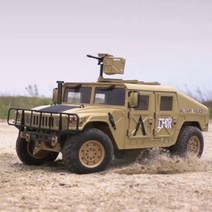 HG P408 험비 스케일 알씨 1/10 밀리터리 허머 선물, P408 데저트 옐로우 기본구성