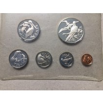 영국 1974 6 동전/세트 1 동전 포함 기념주화 옛날동전