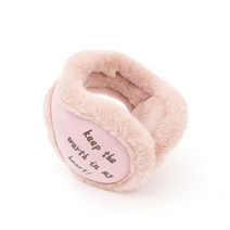 (Fur Earmuffs) 여성용 방한 귀마개 캠핑 골프 퍼 귀마개, 핑크
