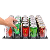 설백상점 캔 음료 슬라이드 레일 배치 랙 슈퍼마켓 자동 냉장고, 단일 프로펠러 (길이 58-59cm)