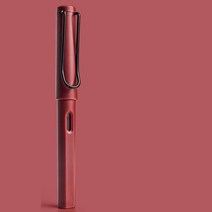 특이한 예쁜 선물용 시그노 볼펜 만년필 레트로 서예 . 잉크 가방 사무실 서명 학생, 레트로 크림슨, 0.5mm