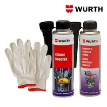 뷔르트 DPF 청소 디젤 클리닝 클리너 크리너 연료 자동차 첨가제 비용, 08. 디젤 인젝션+세탄 부스터+정비장갑