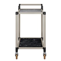 업소용 조용한바퀴 2단 3단 식당웨건 식판수거 이동식트롤리 다용도대차 선반카트, 일반형 오레건월넛 2단 대