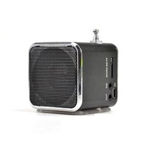 동영상플레이어 초소형라디오 휴대용 MP3 음악 플레이어 LCD 화면 증폭기 마이크로 SD TF 카드 USB 디스크 스피커 FM 라디오 전자 제품 레인보우, [01] 기타, [01] Black