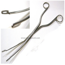KASCO 플라센타 포셉 PLACENTA FORCEPS 2.2MM25.4CM G38 1201 1
