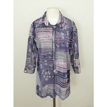 엄마옷 할머니옷 중년여성 국산 꽃무늬 단추 칠부 오픈세트 OSSDS23F03 여름 60대 70대 80대 엄마네옷장