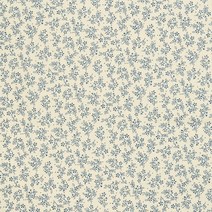 엔조이퀼트 토리 프린트원단 1/2yd, 블루내츄럴