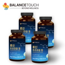 밸런스터치 류신 단백질 타블렛 노인 시니어 근육단백질 보충제 루신 뉴신 leucine, 4통 [8개월분] + 2통 추가 증정