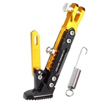 개성있는 오토바이 CNC 바이크 오토바이 스탠드 킥 발 사이드 브래킷 혼다 골드윙 Gl1800 Nc 750X Ruckus C, 01 금
