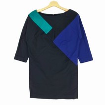 (고고빈티지)바네사브루노 여36 실크혼방 원피스