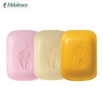 멜라루카 비누 3종(핑크 그레이프프루트 배스바/골드바/파인애플 망고 배스 바), 골드바 135g