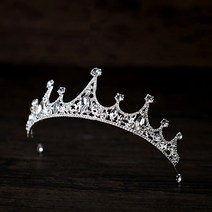 진주 큐빅 크리스탈 공주 왕관 티아라 웨딩 스냅 셀프 촬영 돌잔치 기념일 파티 머리띠 종류선택