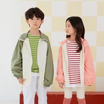 유아 아기 남아 여아 바람막이 키즈 주니어 간절기 점퍼