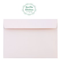 A5 봉투 컬러 행사 성탄절 신년 초대장 50장 15.5cmX21.5cm 카드, 러블리핑크(A5봉투)