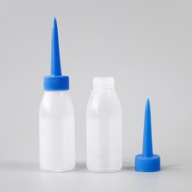 [전용 튜브/소/세트/40ml]오일 튜브 소스 병 기름 통 줄눈 부자재, 45_전용튜브(소/파랑뚜껑_세트)