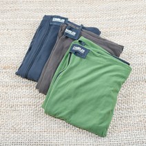 침낭 라이너 캠핑 후리스 담요, 다크 브라운, 1개