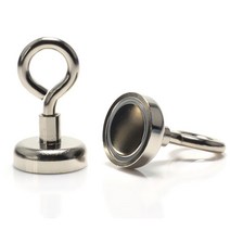 강력한 자력 둥근원형고리 걸이자석 고리결합분리형, 둥근형16mm