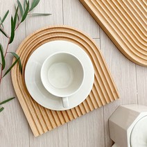 원목 비취나무 트레이 3종 쟁반 우드 오브제 카페 홈카페 인테리어 플레이트, MEDIUM