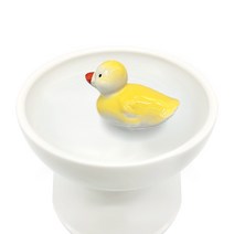 죠스펫 반려동물 스틸 유리볼 식기 세트 S L 강아지 고양이 밥그릇 물그릇 투명, 죠스펫 둥둥도자기(4) 집오리