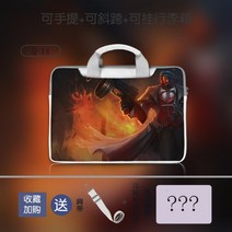 리그오브레전드 LOL 롤 아칼리 아리 대형 대용량 노트북 16 17 인치 맥북 아이패드 LG 그램 파우치 케이스 가방 13 14 15 인치 엘지캐리어 테블릿 삼성 포켓, N