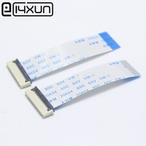 FPC 커넥터 소켓 FFC 0.5MM 클램셸 하단 접점 유형 + 0.5mm 피치 150mm 길이 FFC 케이블 4/6/8/10/20/30/4, 02 Type B_18 50 마력